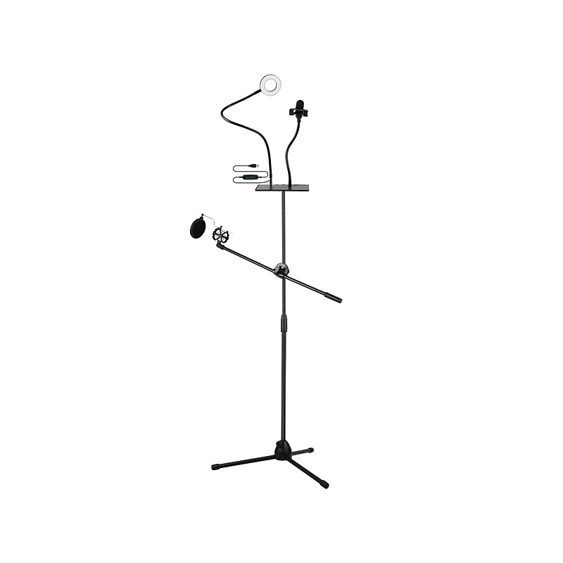 Volkano Insta Tripod Stand for 6.2" Smartphone, Black (VK-6503-BK) image 1