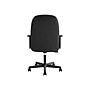 HON SofThread Leather High-Back Executive Chair, Center-Tilt, Fixed Arms, Black (BSXVL601SB11)~#|#~sp111088085_sc7