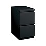 Staples 2-Drawer Mobile Vertical File Cabinet, Letter Size, Lockable, 27.75"H x 15"W x 20"D, Black (ST60432/24876D)~#|#~sp111088227_sc7