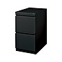 Staples 2-Drawer Mobile Vertical File Cabinet, Letter Size, Lockable, 27.75"H x 15"W x 20"D, Black (ST60432/24876D)~#|#~sp111088229_sc7