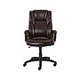 Staples Kelburne Luxura Ergonomic Faux Leather Swivel Executive Chair, Brown (58227-CC)~#|#~sp111089486_sc7