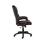 Staples Kelburne Luxura Ergonomic Faux Leather Swivel Executive Chair, Brown (58227-CC)~#|#~sp111089493_sc7