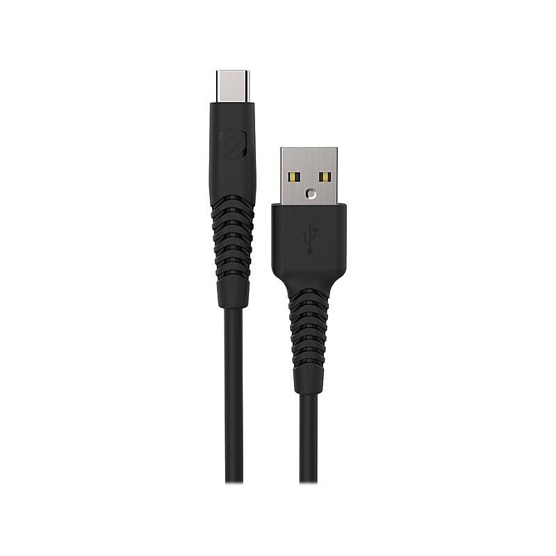 scosche SyncAble 10' USB A Male/C Male, Black (HDCA210) image 1