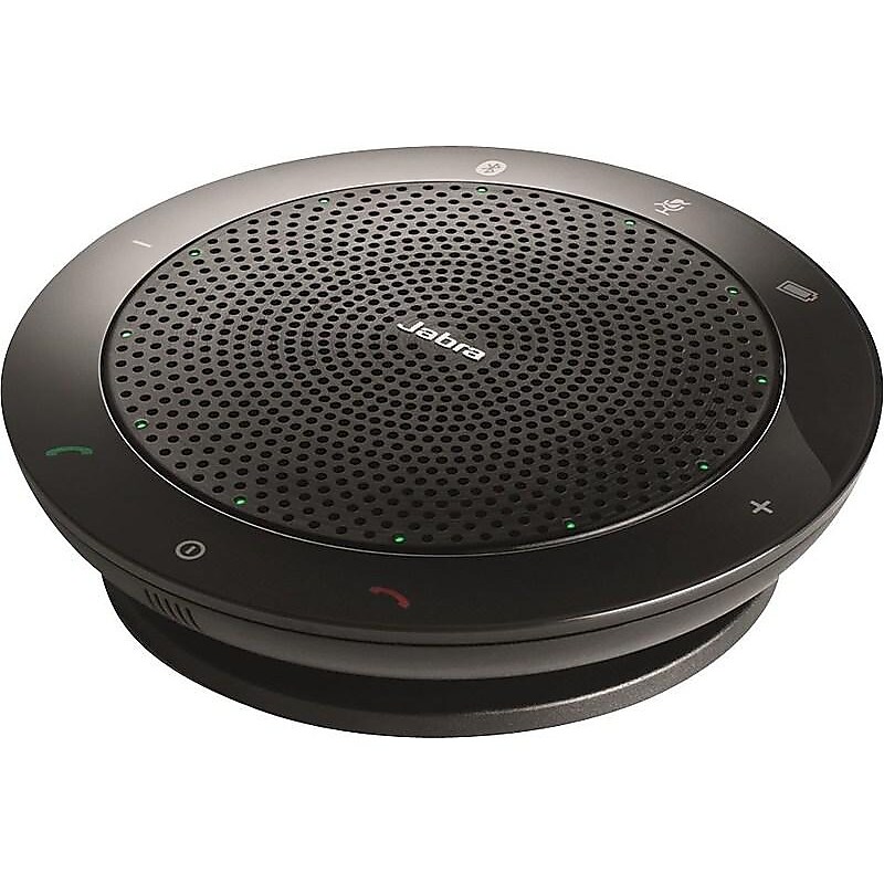 jabra Speak 510 Portable Bluetooth & USB Speakerphone, Black image 1
