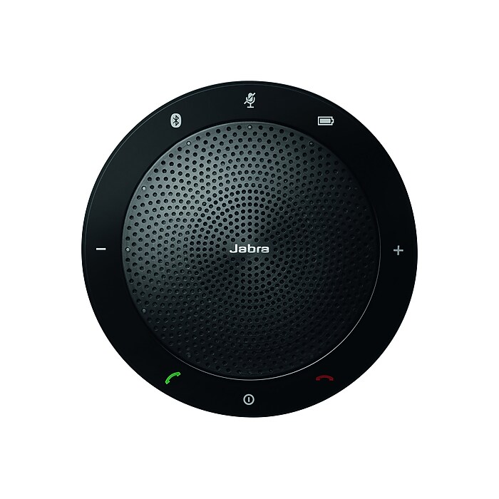 jabra Speak 510 Portable Bluetooth & USB Speakerphone, Black