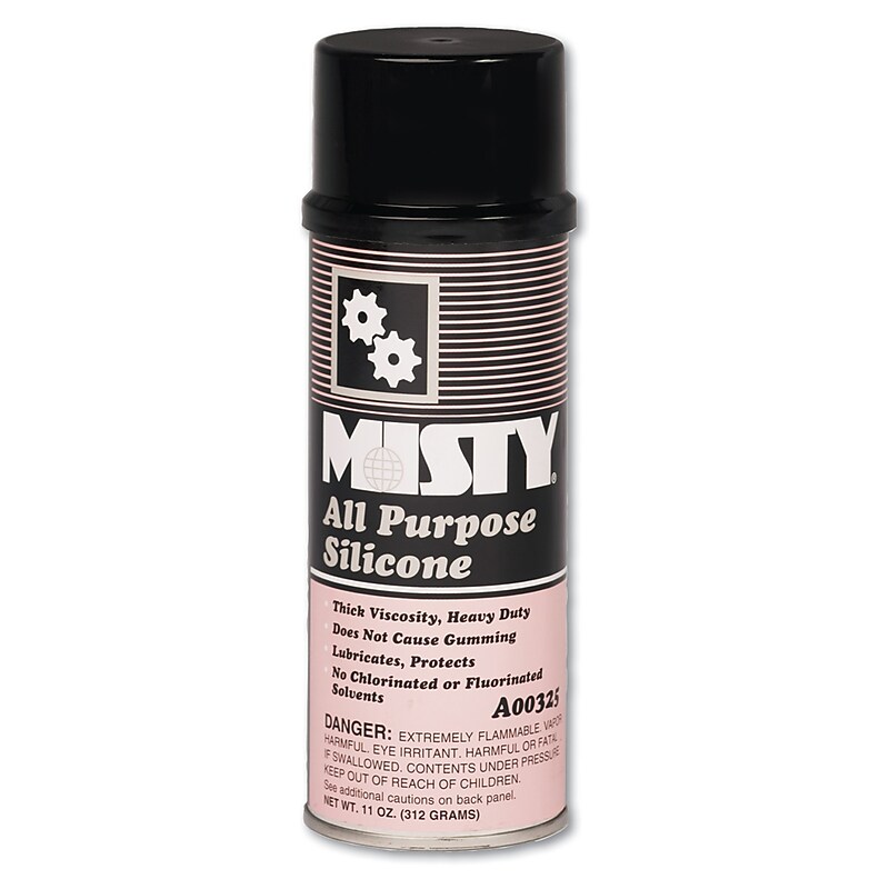 Misty All-Purpose Silicone Spray Lubricant, Aerosol Can, 11oz, 12/Carton (AMR1002092) image 1