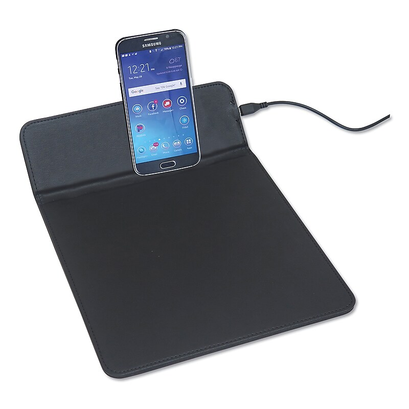 Artistic Wireless Charging Pads, Qi Wireless Charging, 5W, 11", Black (AOPART59026M) image 1