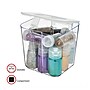 Deflect-O Stackable Caddy Organizer Containers, Small, Clear (DEF29101CR)~#|#~sp111252384_sc7