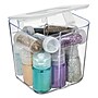 Deflect-O Stackable Caddy Organizer Containers, Small, Clear (DEF29101CR)~#|#~sp111252407_sc7