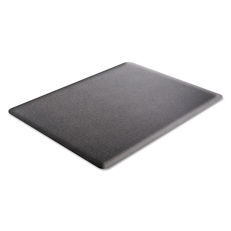 Deflect-O Ergonomic Sit Stand Mat, 48 x 36, Black (DEFCM24142BLKSS) image 1