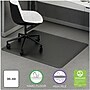 Deflect-O Ergonomic Sit Stand Mat, 48 x 36, Black (DEFCM24142BLKSS)~#|#~sp111252518_sc7