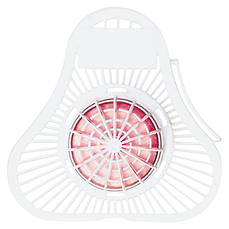Fresh Products Urinal Screen with Block, Cherry Scent, Red, 12/Pack (12-USPB) image 1