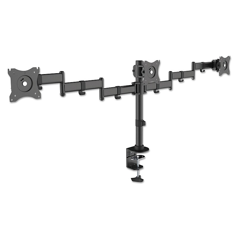 Kantek Articulating Multiple Monitor Arms for Three Monitors, Desk Mount (KTKMA230) image 1