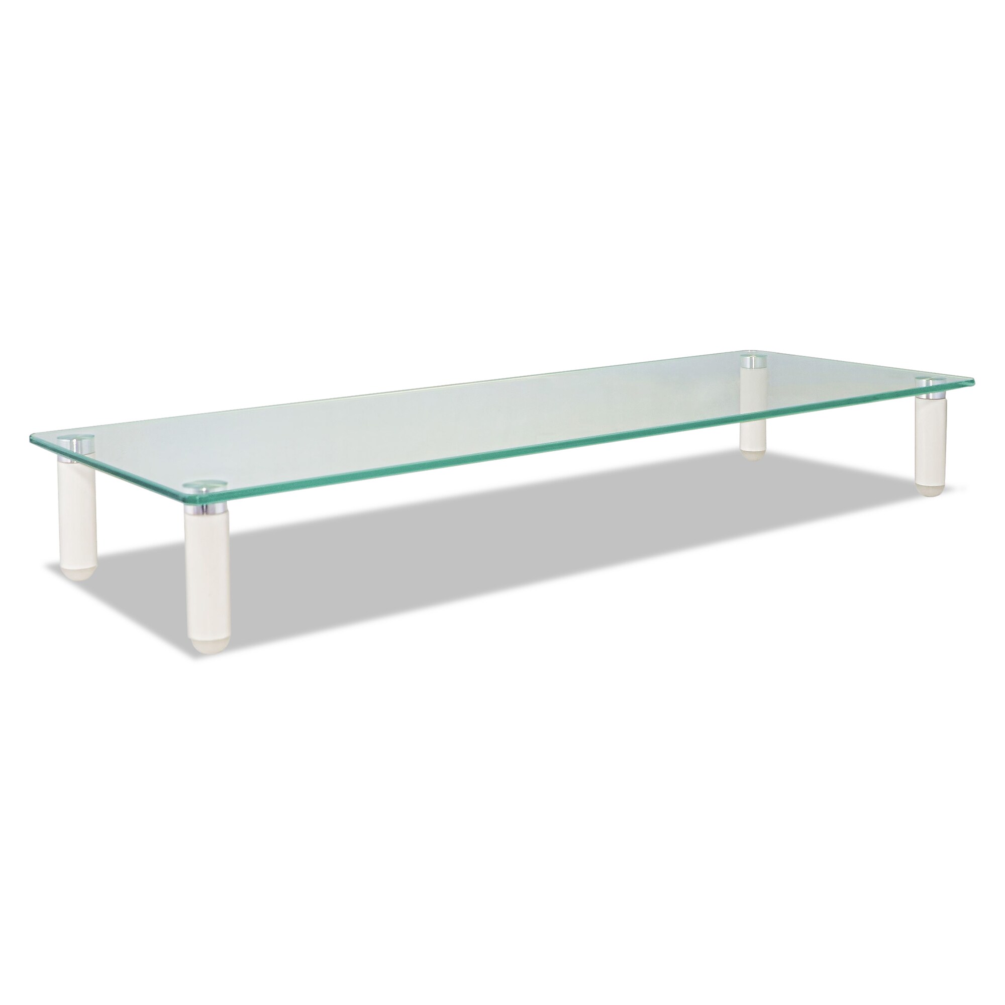 Kantek Glass Monitor Riser, Up to 40 lbs., Clear (KTKMS370) Simolary simolary.com