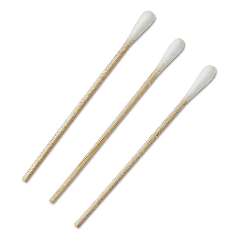 Medline Non-Sterile Cotton Tipped Applicators, 3", 1000/Box (MIIMDS202050) image 1