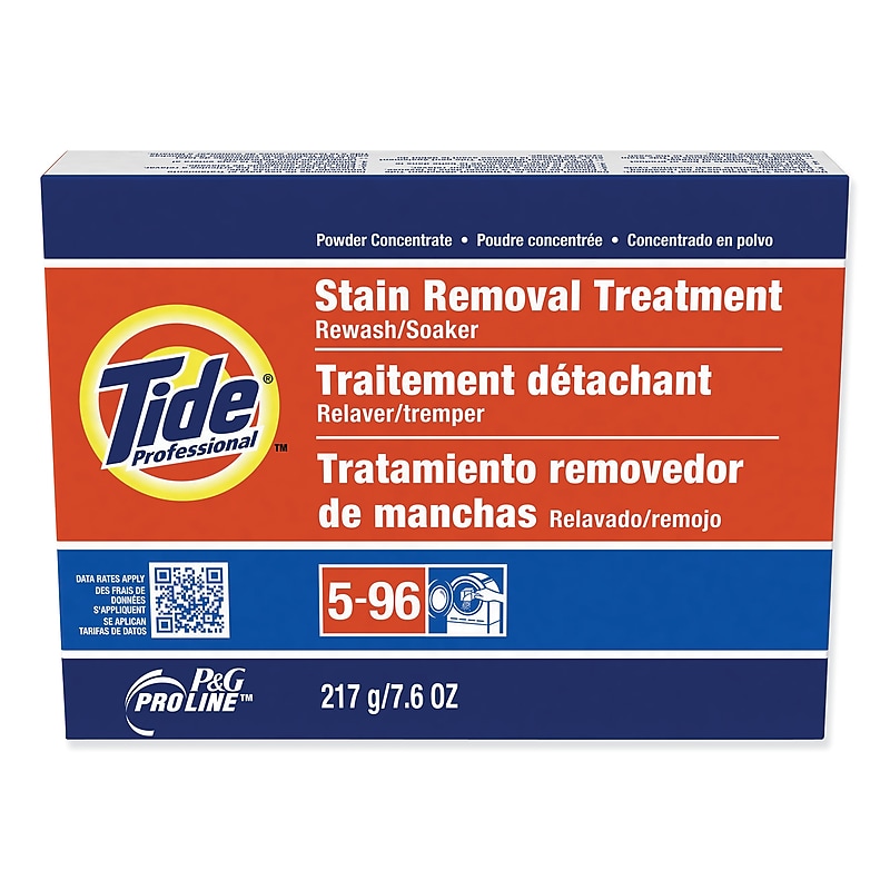 P&G Proline Tide Professional Stain Removal Treatment Powder Concentrate, 7.6 oz., 14/Carton (51046) image 1