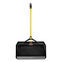 Rubbermaid Maximizer Heavy Duty 20.44" Plastic Upright Dustpan, Black/Yellow (2018781)~#|#~sp111255389_sc7
