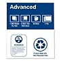 Tork Advanced Jumbo Toilet Paper, 2-ply, White, 36 Rolls/Case (TRK110292A)~#|#~sp111256474_sc7