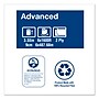 Tork Advanced Jumbo Bath Tissue, Septic Safe, 2-Ply, White, 1600 ft/Roll, 6 Rolls/Carton (TRK12021502)~#|#~sp111256760_sc7
