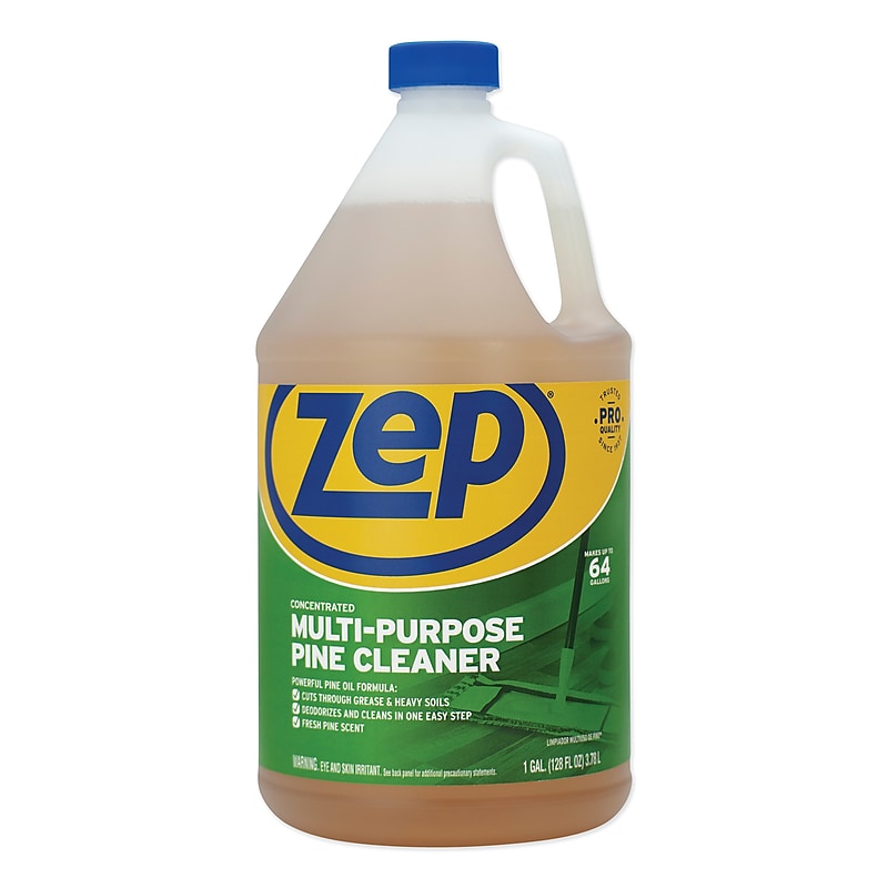 Zep Commercial Multi-Purpose Cleaner, Pine Scent, 1 gal, 4/Carton (ZPEZUMPP128CT) image 1