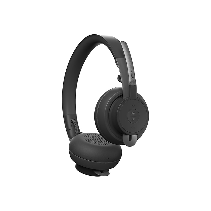 Logitech Zone Wireless Bluetooth Headset For Microsoft Teams Noise Canceling Stereo, Over-the-Head, Black (981000853) | Staples Logitech Zone Wireless Bluetooth Headset For Microsoft Teams Noise Canceling Stereo, Over-the-Head, Black (981000853) | Staples