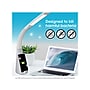 OttLite Wellness Series Purify LED Desk Lamp, 26", White (SCNQC00S)~#|#~sp111503350_sc7