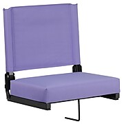 Flash Furniture Game Day Seats by Flash with Ultra-Padded Seat, Purple (XU-STA-PUR-GG)