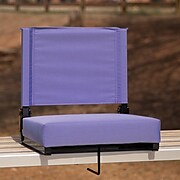 Flash Furniture Game Day Seats by Flash with Ultra-Padded Seat, Purple (XU-STA-PUR-GG)