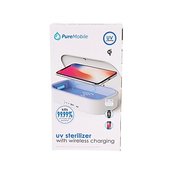 Vivitar PureMobile Wireless Charger and Sanitizer (VPUR1010)
