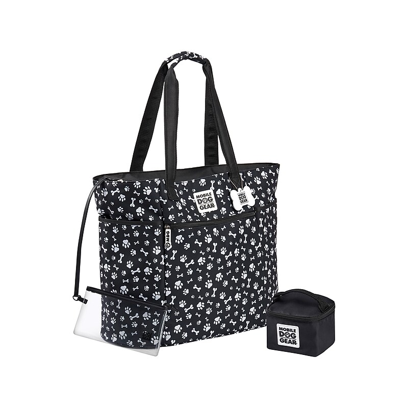 Mobile Dog Gear Dogssentials Tote Bag, Black/White (MDG202-10) image 1