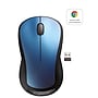 Logitech M310 Wireless Ambidextrous Optical Mouse, Peacock Blue (910-001917)~#|#~sp111768733_sc7