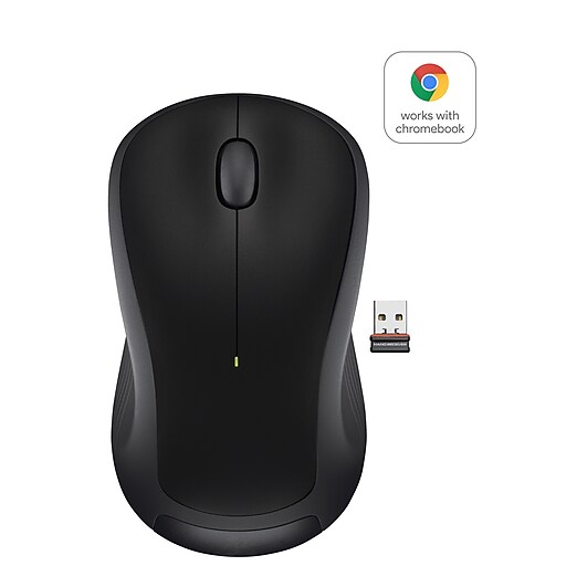 afskaffet ankel konsol Logitech M310 Wireless Optical Mouse, Black (910-004277) | Staples
