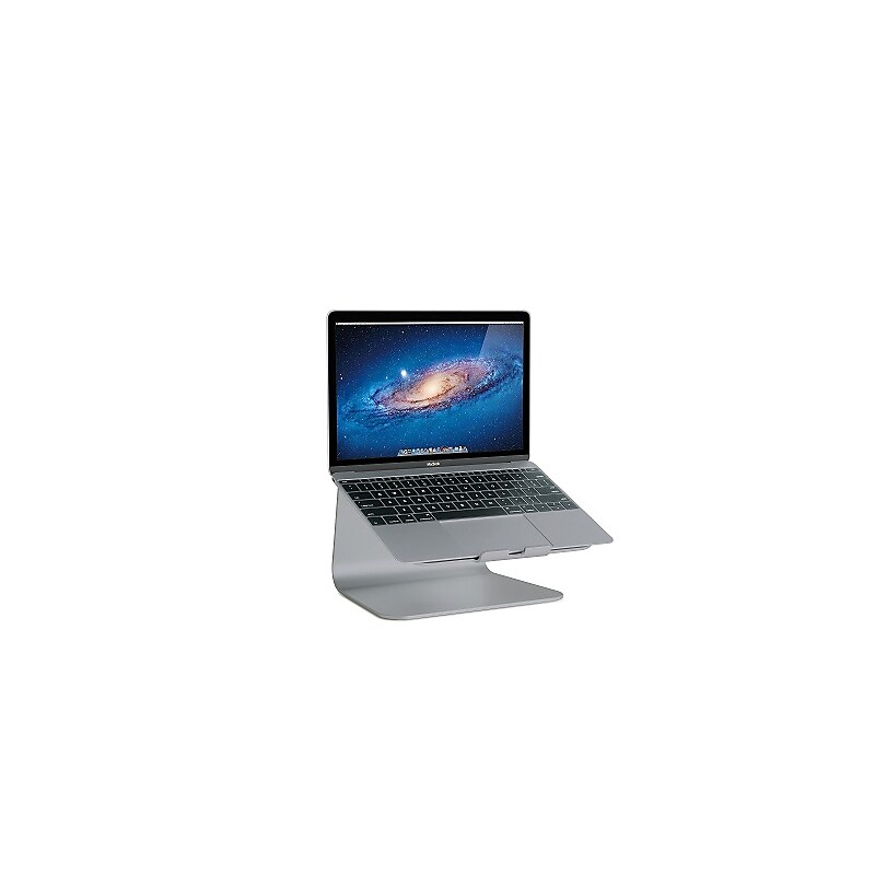 Rain Design mStand 10" x 7.5" Aluminum Laptop Stand, Space Gray (10072) image 1