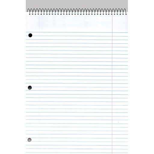National Brand Xtreme Porta-Desk 1-Subject Notebook, 8.5