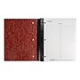National Brand Laboratory 1-Subject Computation Notebooks, 9.25" x 11", Quad, 200 Sheets, Brown (43649)~#|#~sp111769795_sc7