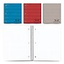 National Brand Kolor Kraft 1-Subject Notebooks, 8.86" x 11", College Ruled, 80 Sheets, Each (RED33709)~#|#~sp111769846_sc7