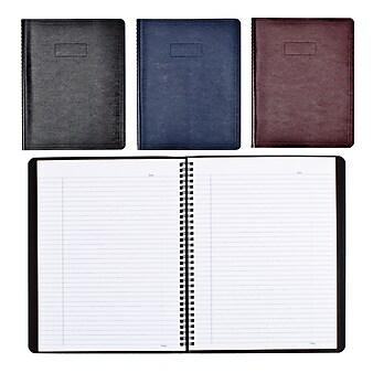 Blueline Professional Notebook, 8.5" x 11", Wide Ruled, 80 Sheets, Assorted Colors (A10S.ASX)