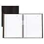 Blueline NotePro 1-Subject Professional Notebooks, 8" x 11", Wide Ruled, 75 Sheets, Black (REDA10150BLK)~#|#~sp111769873_sc7