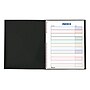 Blueline NotePro 1-Subject Professional Notebooks, 8" x 11", Wide Ruled, 75 Sheets, Black (REDA10150BLK)~#|#~sp111769874_sc7
