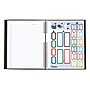 Blueline NotePro 1-Subject Professional Notebooks, 8" x 11", Wide Ruled, 75 Sheets, Black (REDA10150BLK)~#|#~sp111769876_sc7