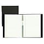 Blueline EcoLogix NotePro 1-Subject Professional Notebooks, 8.5" x 11", College Ruled, 100 Sheets, Black (REDA10200EBLK)~#|#~sp111769880_sc7