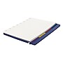 Filofax A5 Classic Bright 4-Subject Professional Notebooks, 5.8" x 8.25", College Ruled, 56 Sheets, Blue (B115009U)~#|#~sp111769957_sc7