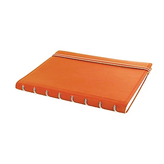 Filofax A5 4-Subject Professional Notebook, 8 1/4" x 5 13/16", College Ruled, 56 Sheets, Orange (B115010U)
