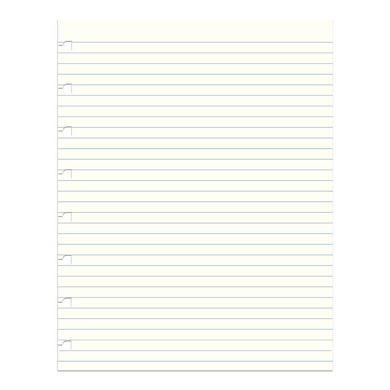 Filofax A5 1-Subject Professional Notebooks, 5.5" x 8.5", College Ruled, 32 Sheets, White   (B152008U) image 1