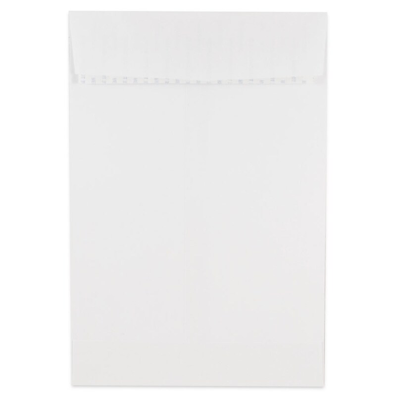 JAM Paper® 6 x 9 Open End Catalog Envelopes with Peel and Seal Closure, White, 50/Pack (356828777B) image 1