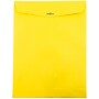 JAM Paper Open End Clasp #13 Catalog Envelope, 10" x 13", Yellow, 100/Box (900906710)~#|#~sp111772286_sc7
