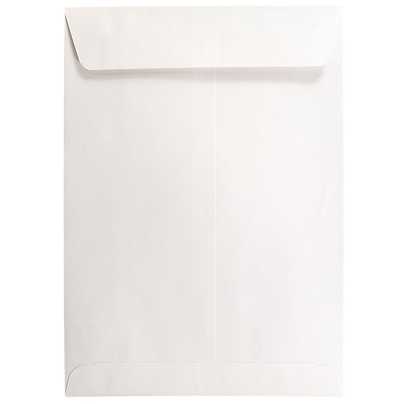 JAM Paper® 7.5 x 10.5 Open End Catalog Envelopes, White, Bulk 1000/Carton (4120D) image 1