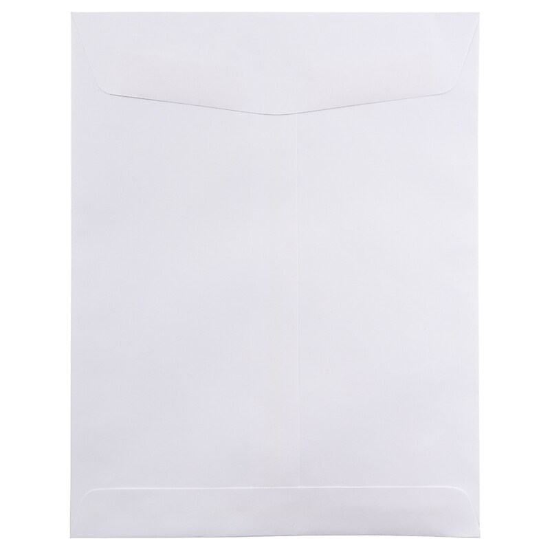 JAM PAPER Commercial Open End Catalog Envelopes, 8 3/4" x 11 1/4", White, 25/Pack (4126) image 1