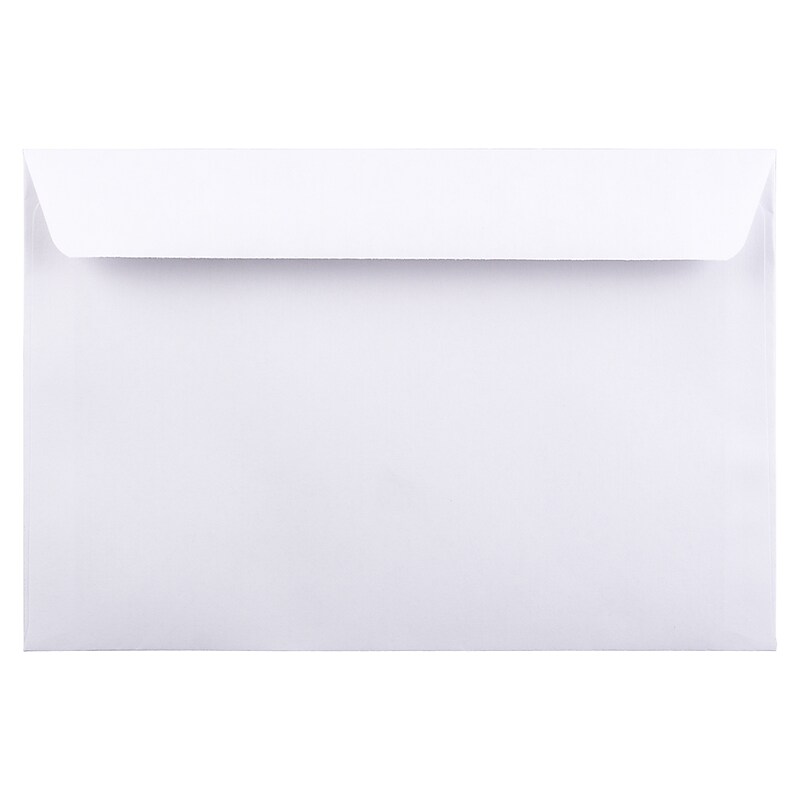 JAM Paper 6 x 9 Booklet Commercial Envelopes, White, Bulk 500/Box (4238c) image 1