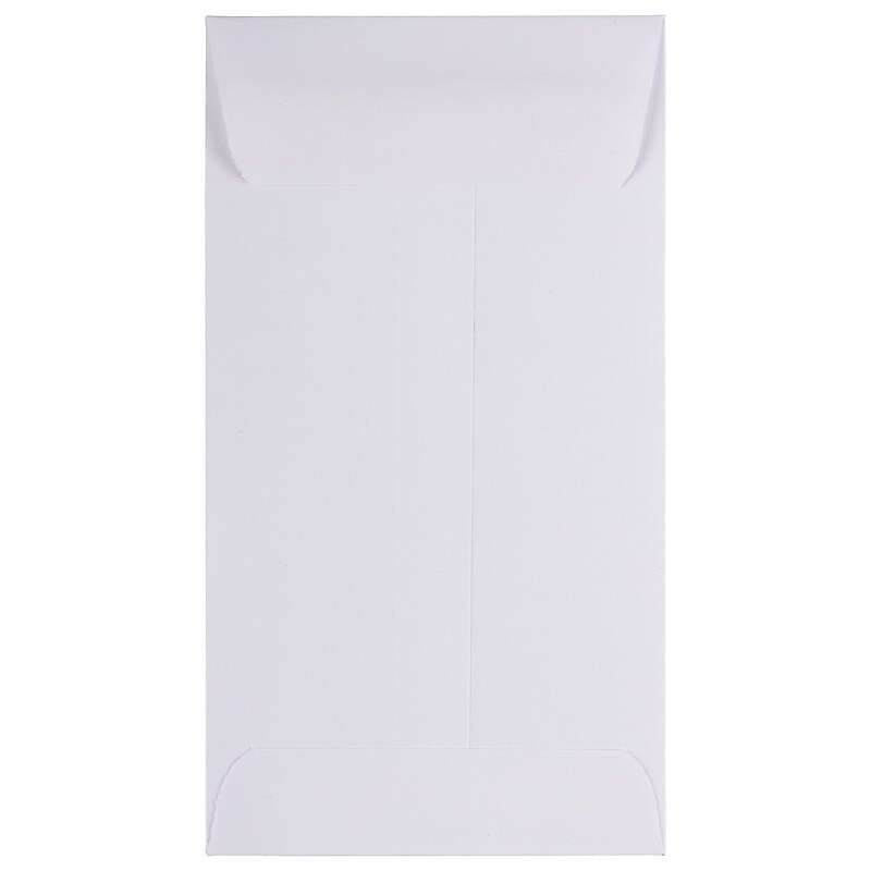 JAM Paper #5 Coin Business Envelopes, 2.875 x 5.25, White, 50/Pack (16211217i) image 1